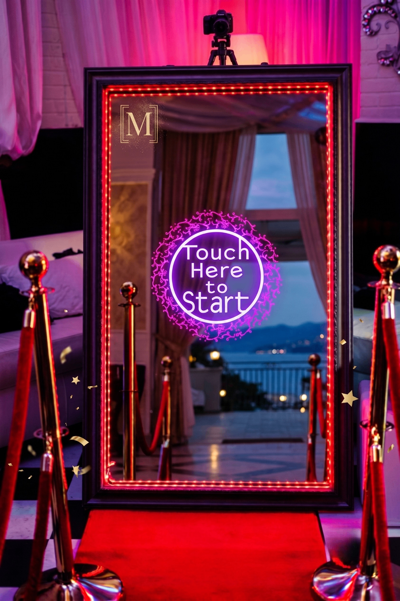 Momentika mirror photo booth — Opatija — luksuzno vjenčanje